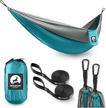 Zdjęcie nHamak Mountain Goat Turystyczny Jednoosobowy Niebieski - Kolno