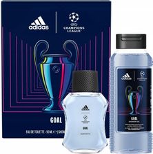 Zdjęcie Adidas Champions League Goal Zestaw Prezentowy Kosmetyków Męskich Edt Żel - Jastrzębie-Zdrój
