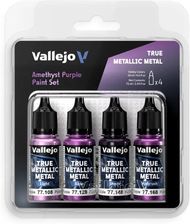 Zdjęcie Vallejo 77.255 - True Metallic Metal - Amethyst Purple Paint Set - Orneta
