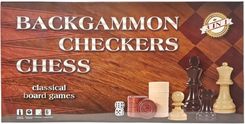 Zdjęcie Swede 3w1 Szachy Backgammon 30x30cm - Sędziszów Małopolski