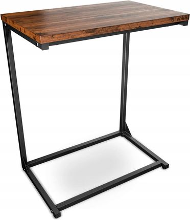 Di Volio Stolik kawowy pomocniczy boczny rustykalny pod laptopa nocny loft solidny (DV119ST)