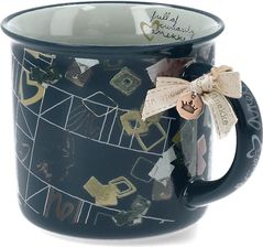 Anekke Niebieski Kubek Stylowa Porcelana