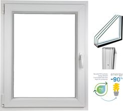 Zdjęcie Alucon Okno Pcv 1000x1300 Ru/L Białe Trzy Szyby - Chełmno