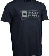 Zdjęcie Nash Koszulka Męska Wędkarska Make It Happen Coordinates T Shirt Black Czarne - Świebodzin