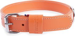 Zdjęcie Martin Sellier Dwuwarstwowa Skórzana Obroża Dla Psa 40 95 Pomarańczowe - Nowe Miasteczko