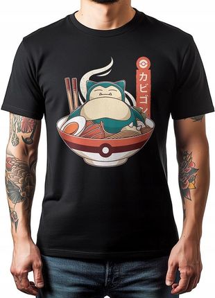 Koszulka T-shirt Snorlax Obiad Mem Stworki XXL