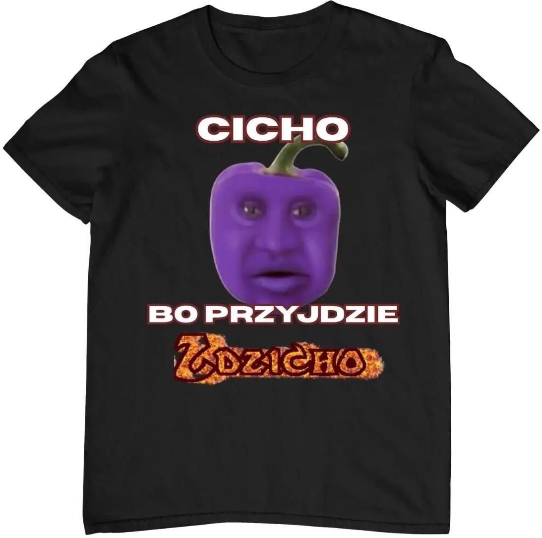 Koszulka mieszna Memy Tiktok Dla Kolegi Cicho Bo Przyjdzie Zdzicho XXL koszulka-mieszna-memy-tiktok-dla-kolegi-cicho-bo-przyjdzie-zdzicho-xxl