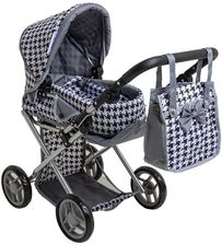 Zdjęcie Doris Wózek Dla Lalek Kombinowany Pościel Torba Nosidło W Czarno-Biały - Rybnik