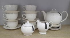 Ambition Aurelia Zestaw Kawowo-Herbaciany Do Ciasta Dla 6 Os�b 15 Element�w