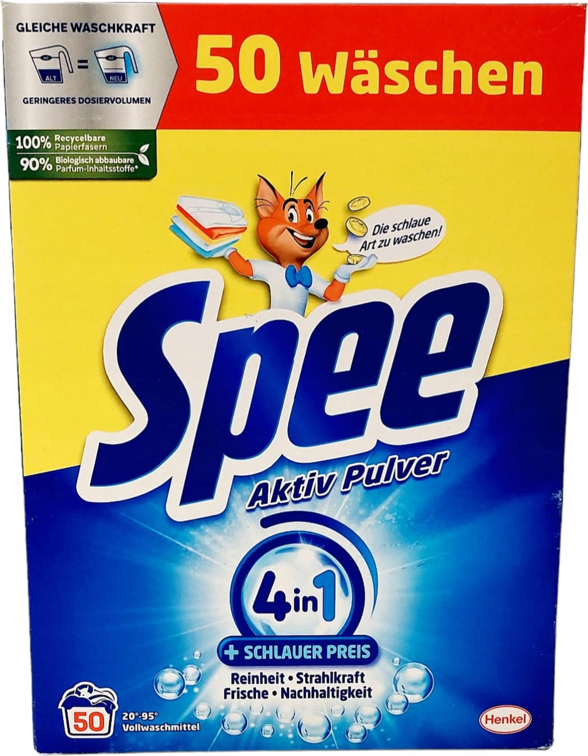 Spee Niemiecki Proszek Do Prania Uniwersalny Activ Pulver 50 Prań De ...
