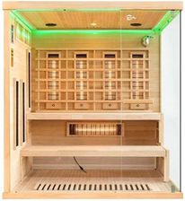 Zdjęcie Mazur Bath&Spa Sauna 4-Osobowa + Kamienie Solne 175x140x200cm Mo-Ep4Rsl Infrared - Karczew