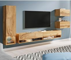 Zdjęcie Bratex Wisząca meblościanka do salonu dąb wotan Amadeo (11050) - Ożarów Mazowiecki