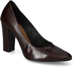 Zdjęcie Czółenka For-but 1920/2 Czekoladowe mat - Jedwabne