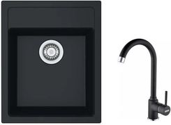 Zdjęcie Franke Sirius SID 610-36 Onyx + Pola Onyx 143.0755.329 - Ogrodzieniec