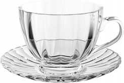 Szklana Fili�anka Ze Spodkiem Do Kawy Herbaty Sorrento Florina 250Ml