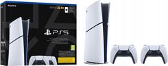 Zdjęcie Sony PlayStation 5 Digital Slim 825GB + dodatkowy pad DualSense Biały - Turek