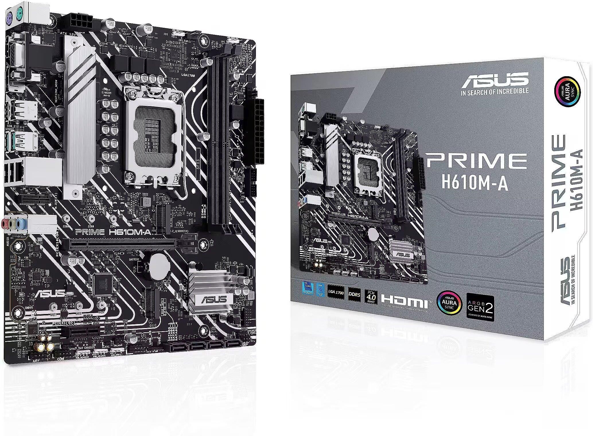 фото Материнская плата Asus Prime H610M-A R2.0 2