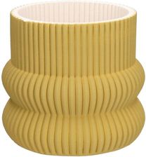 Zdjęcie Rituali Domestici - Lino Żółta Osłonka Na Doniczkę 24x19.5cm - Nowogard