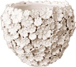 Zdjęcie Rituali Domestici Fiorinfiorello Osłonka Na Doniczkę L Biała - Tuszyn