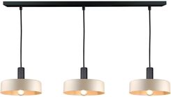 Zdjęcie Żyrandol na lince LATTE 3xE27/60W/230V beżowy/czarny Keter Lighting (5901087129798) - Józefów
