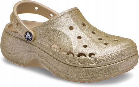 Crocs Damskie Buty Chodaki Klapki Baya Platform Glitter 208459 Clog 38-39