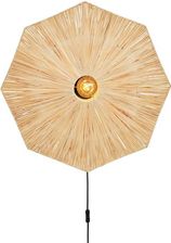 Zdjęcie Good and Mojo Panama Octagon L lampa ścienna naturalna raffia E27 65 cm - Ostroróg