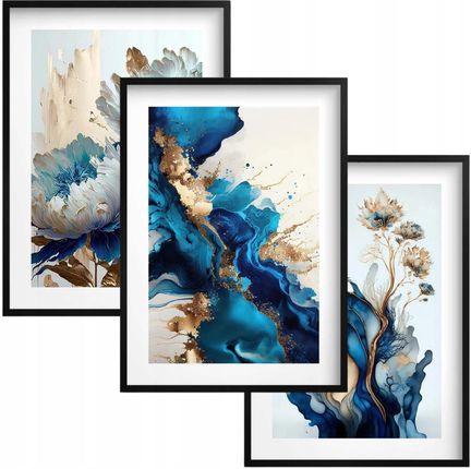 Obraz motywy roślinne 50x70 do salonu z ramą czarną Naklejkomania R9104450X70CMPLAKATYNAŚCIANĘ