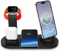 Interlook 7w1 Wielofunkcyjna stacja ładująca dokująca Apple Watch AirPods iPhone Qi
