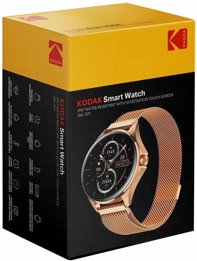фото Смарт-годинник Kodak SW-7211 Rose Gold 2