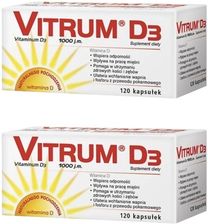 Zdjęcie Vitrum D3 1000 J.M. 120kaps. - Busko-Zdrój