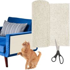 Zdjęcie Mata Do Drapania Dla Kota Samoprzylepna Drapak 200X40cm Biała M-Drapak7 - Reszel