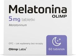 Zdjęcie Melatonina Olimp 5 mg, 60 tabl. - Lubycza Królewska
