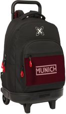 Zdjęcie Munich Torba Szkolna Z Kółkami Vulcan Czarny 33X45 22Cm - Warka