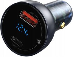 Zdjęcie Baseus Szybka Ładowarka Samochodowa Do Telefonu Usb Usb-c Pd 65W Qc Mocna - Proszowice