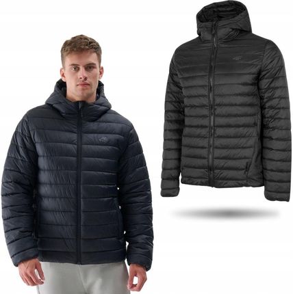 Kurtka Męska 4F Jesienna Zimowa Puchowa Pikowana Sportowa Na Co Dzień