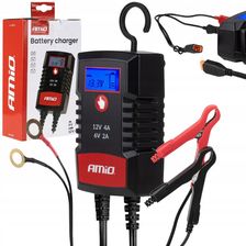 Zdjęcie Amio Prostownik Cyfrowy Agm Gel Std Lfp 4A 6V 12V Hak 4531 - Pszów