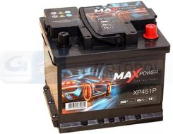 Maxpower Akumulator 45Ah/360A P+ XP451PMXP
