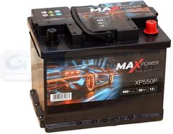 Maxpower Akumulator 55Ah/460A P+ XP550PMXP