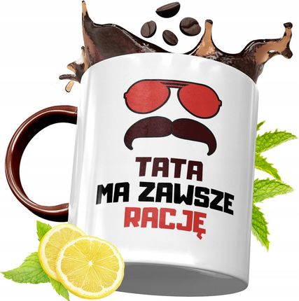 Polidraw Kubek Bordowy Dla Taty Na Urodziny Prezent 330Ml (36767792)