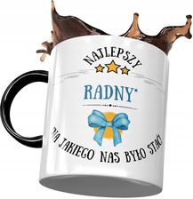 Polidraw Kubek Czarny Dla Radnego Najlepszy Radny Kubek Z Nadrukiem Ze Zdjęciem 330ml (37106993)