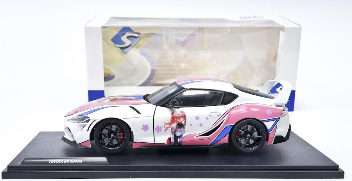 Toyota GR Supra Solido Works Itasha 2024 échelle 1/18 Neuve