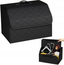 Zdjęcie Organizer Do Bagażnika TSB-02 Torba Samochodu Auta Sztywny 39h31h29cm - Kobyłka