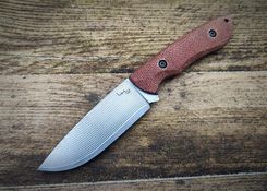 Zdjęcie Lkw Nóż Mauler Vg 10 Damast Brown Micarta - Drohiczyn