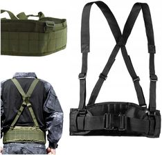 Zdjęcie Pasoszelki Patrolowy Pas Taktyczny Z Szelkami Wojskowy - Biskupiec