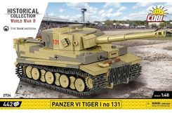 Zdjęcie Cobi 2734 World War 2  Panzer Vi Tiger I No 131 - Skoczów