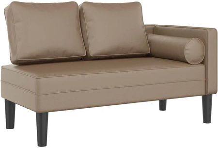 Gravora Szezlong cappuccino z sztucznej skóry 116,5x62x57,5 cm (G06145258)