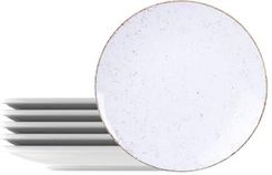 Tramontina Okr�g�e Talerze Deserowe Ozdobione Porcelan� 21cm Rustico. Zestaw 6 Sztuk. (96950045)