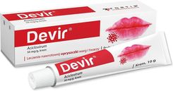 Zdjęcie Fortis Pharmaceuticals K. Devir 50 mg/g krem 10g - Sulejów