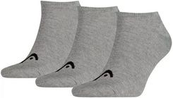 Zdjęcie Head Skarpety All Sports Training Sneaker Socks 3 Pack Gray Melange - Woźniki