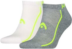 Zdjęcie Head Skarpety All Sports Permormance Sneaker Socks 2 Pack Gr/Wh - Poręba
